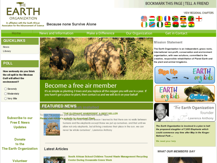 www.earthorganisation.com