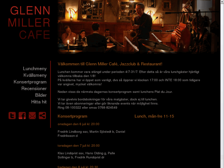 www.glennmillercafe.com