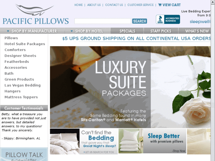 www.hotel-pillows.net