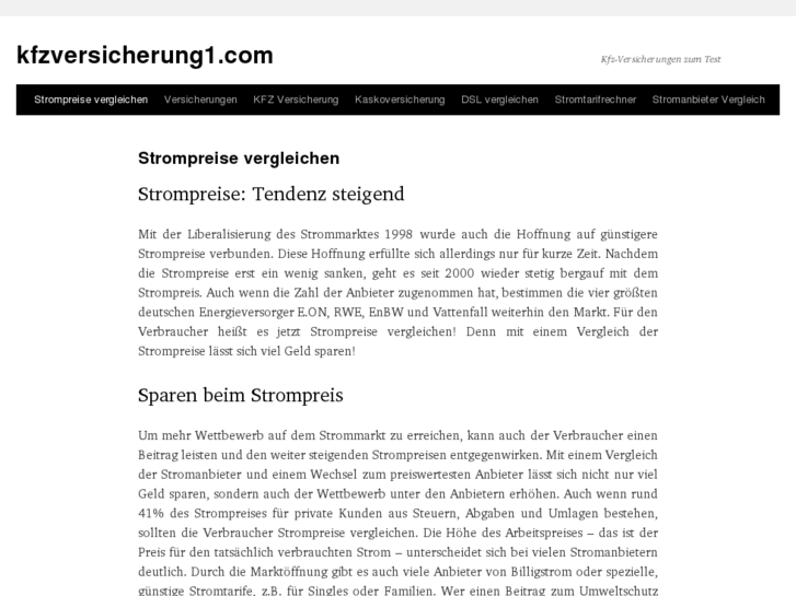 www.kfzversicherung1.com