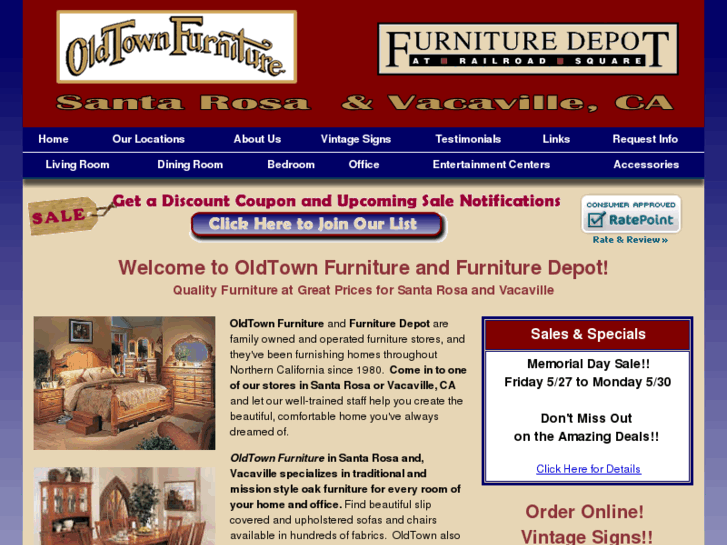 www.oldtownfurnitures.com