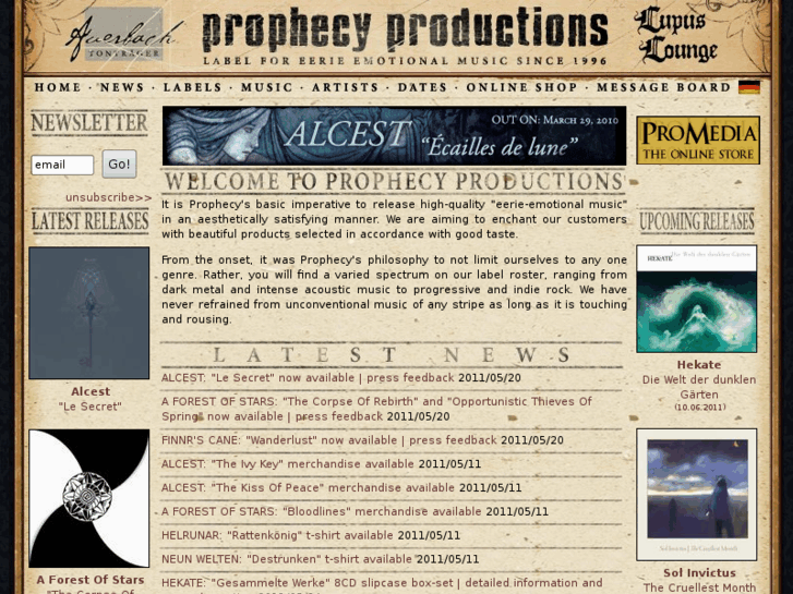 www.prophecy-productions.de