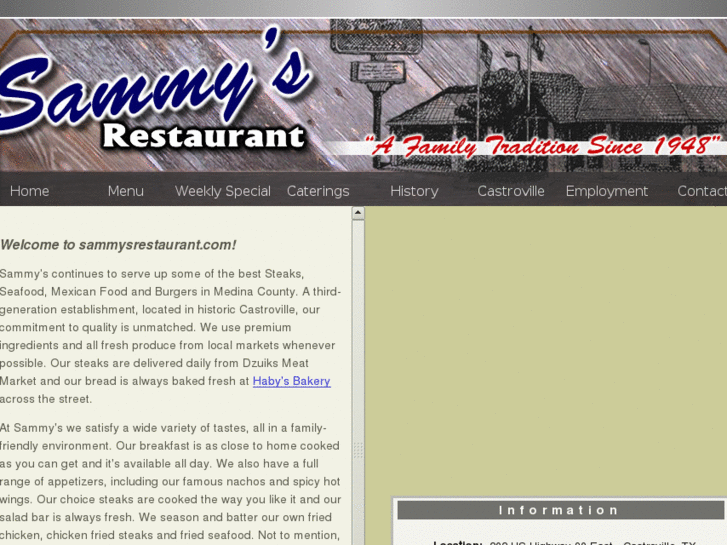 www.sammysrestaurant.com