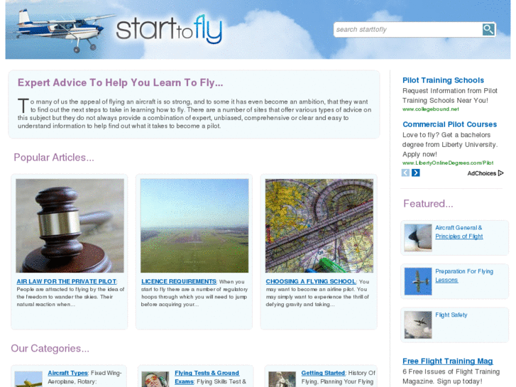 www.starttofly.co.uk