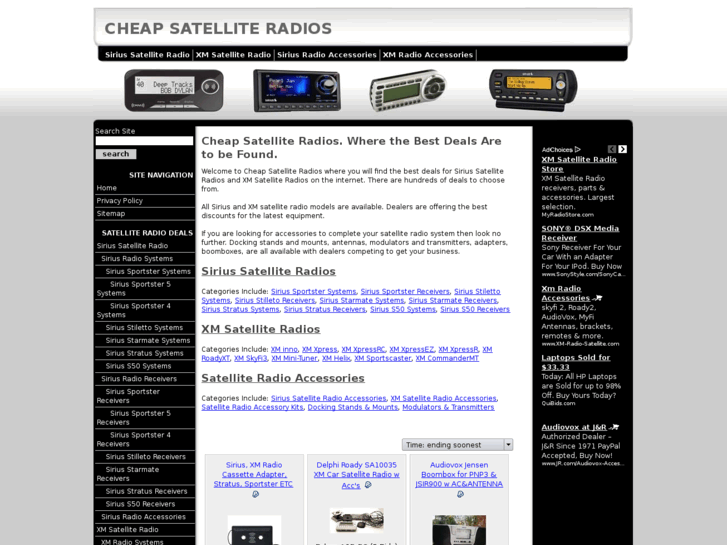 www.cheap-satellite-radios.com