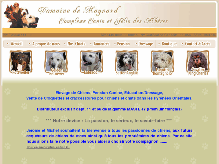 www.domaine-maynard.com