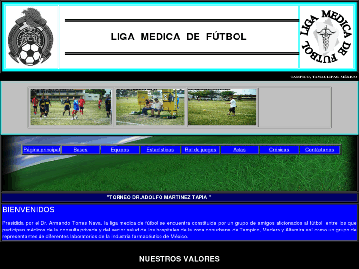 www.ligamedicadefutbol.com