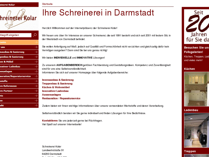 www.schreinerei-kolar.de