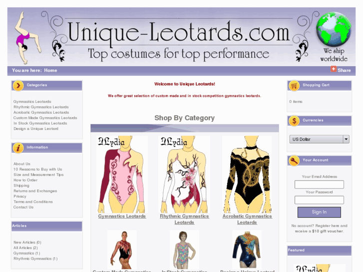 www.unique-leotards.com