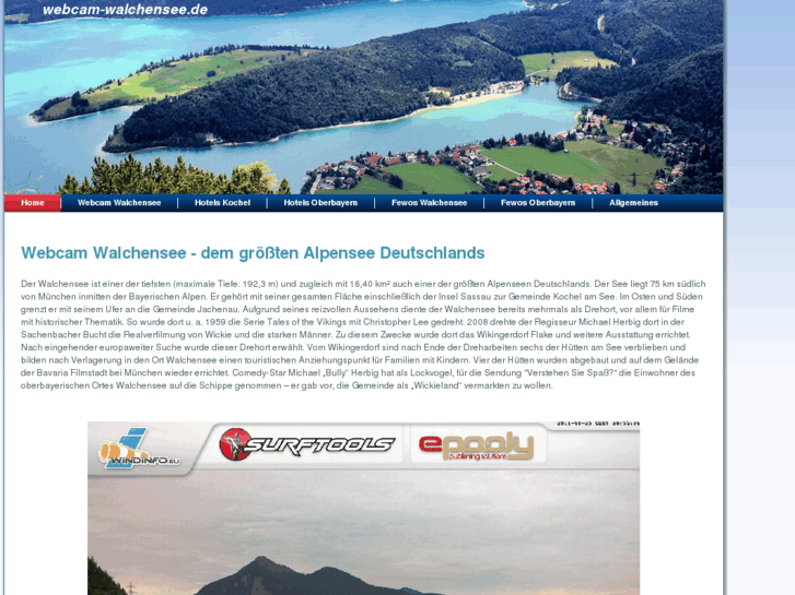 www.webcam-walchensee.de