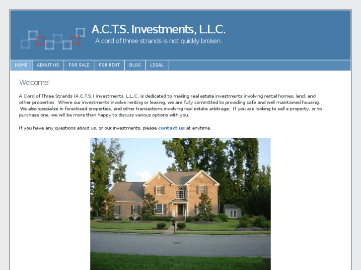 www.actsinvestments.com