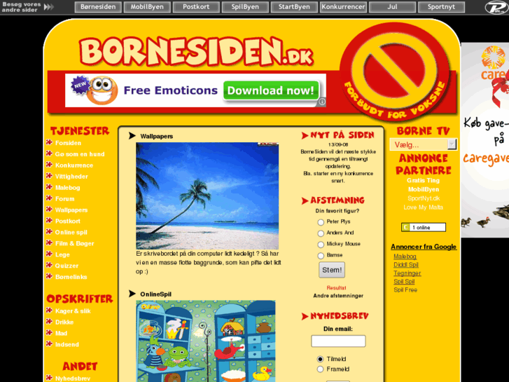 www.bornesiden.dk