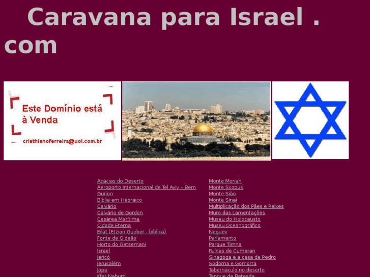 www.caravanaparaisrael.com