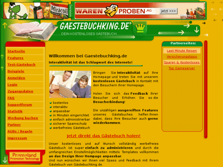 www.gaestebuchking.de