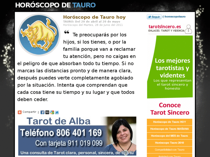 www.horoscopodetauro.es