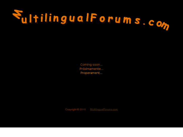 www.multilingualforums.com