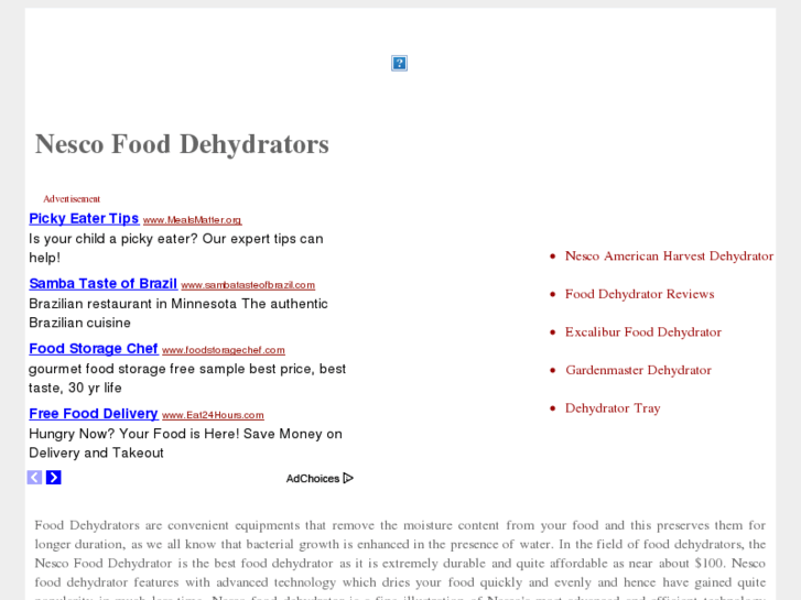 www.nescofooddehydrators.net