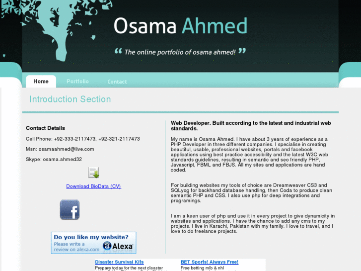 www.osamaahmed.info