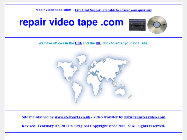 www.repairvideotape.com