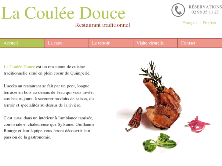 www.restaurant-lacouleedouce.com