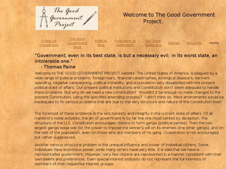 www.thegoodgovernmentproject.org