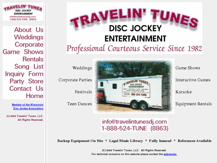 www.travelintunesdj.com