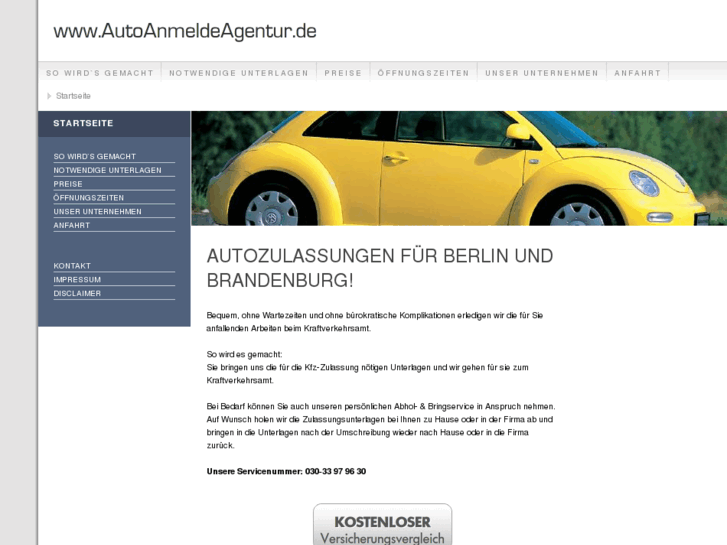 www.autoanmeldeagentur.com