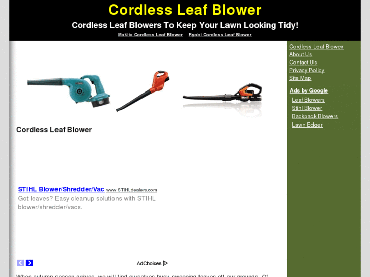 www.cordlessleafblower.org