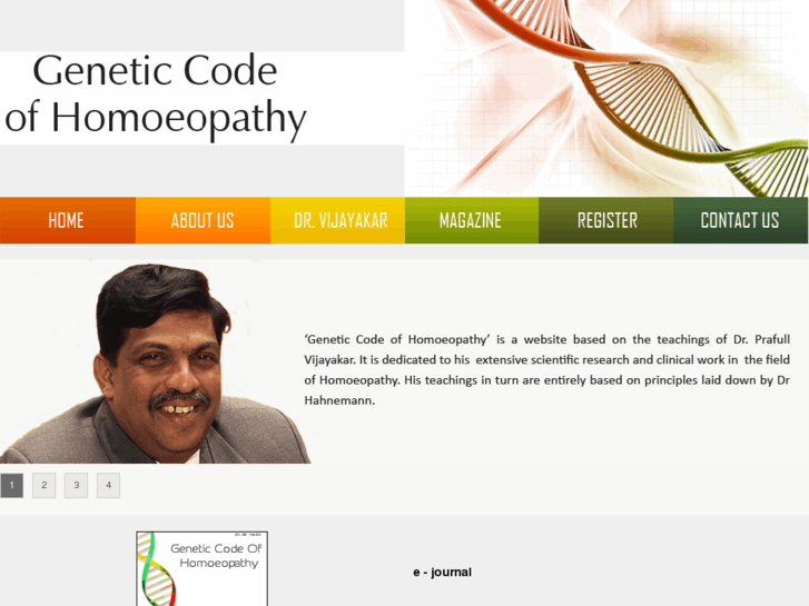 www.geneticcodeofhomoeopathy.com