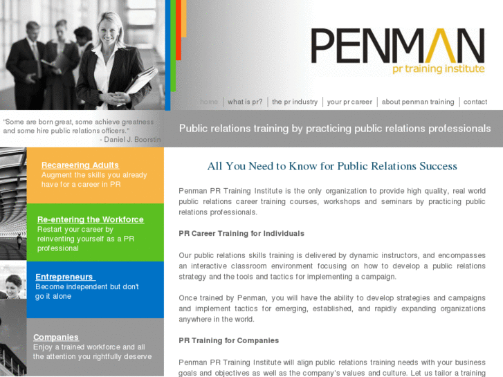 www.penmanprtraining.com