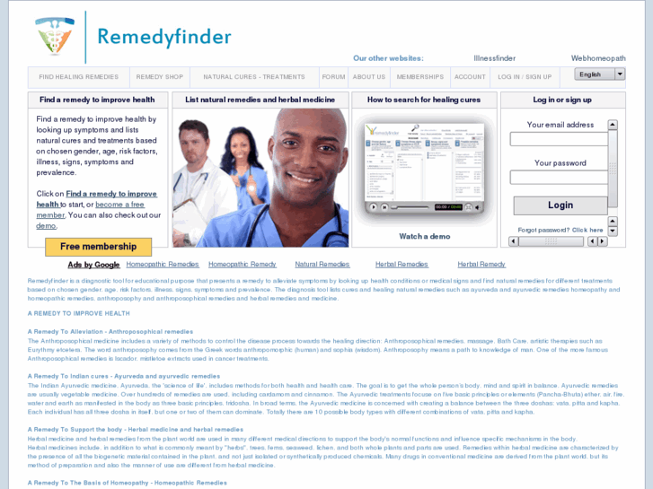 www.remedyfinder.net