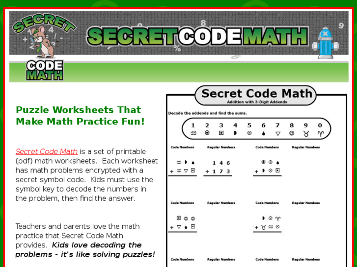 www.secretcodemath.com