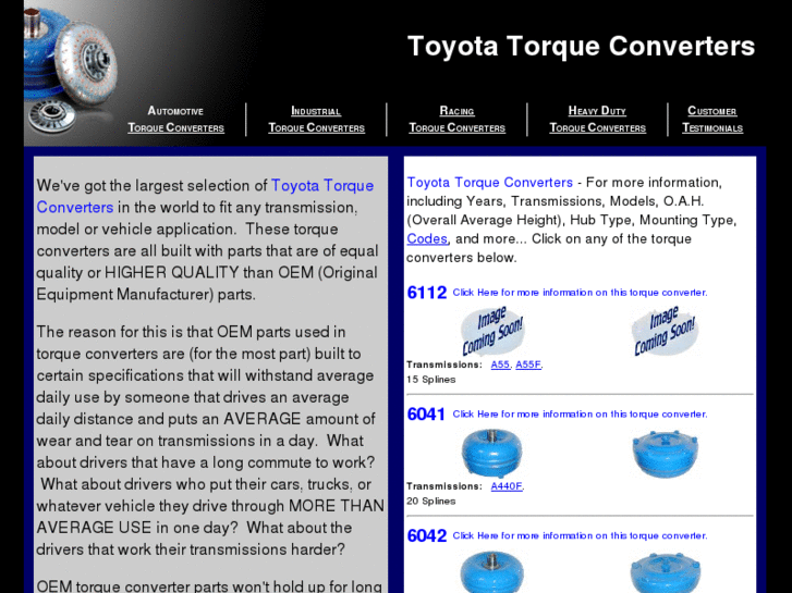 www.toyotatorqueconverter.com