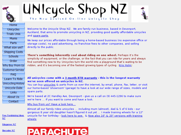 www.unicycleshop.co.nz
