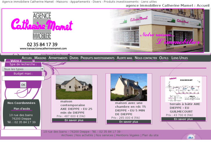 www.agence-immobiliere-dieppe.com