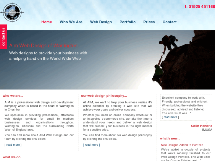 www.aimwebdesigncheshire.co.uk
