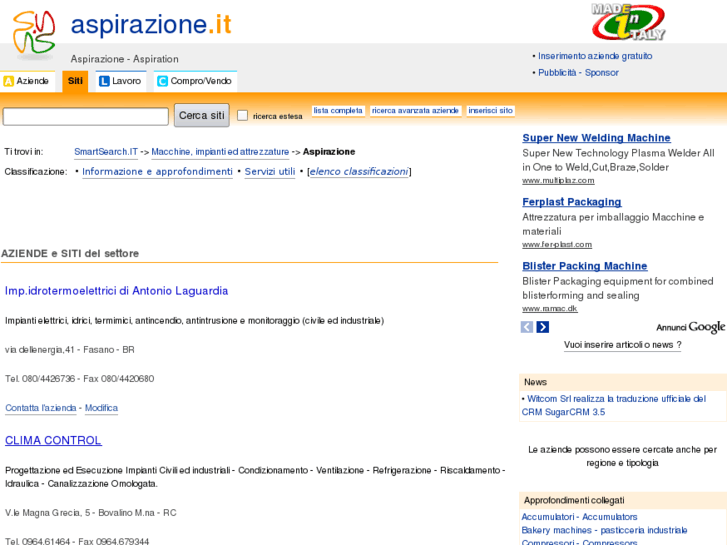 www.aspirazione.it