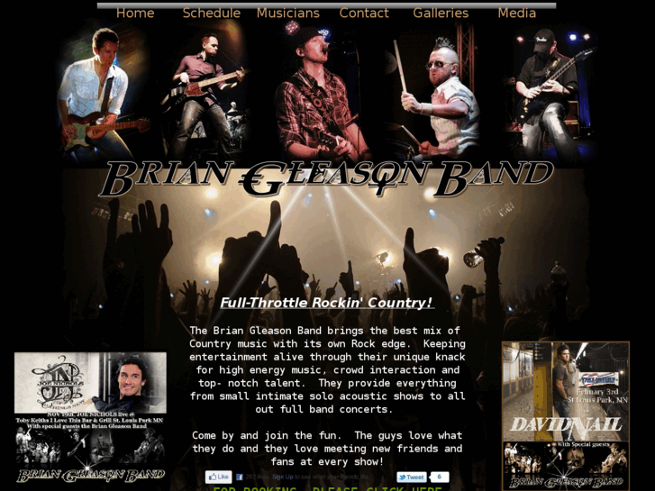 www.briangleasonband.com