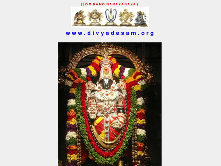 www.divyadesam.org