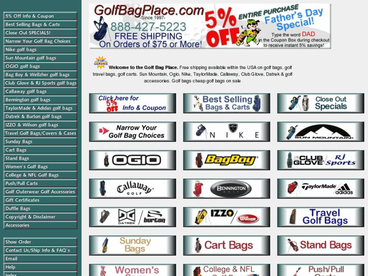 www.golfbagplace.com