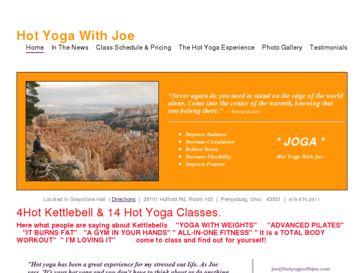 www.hotyogawithjoe.com