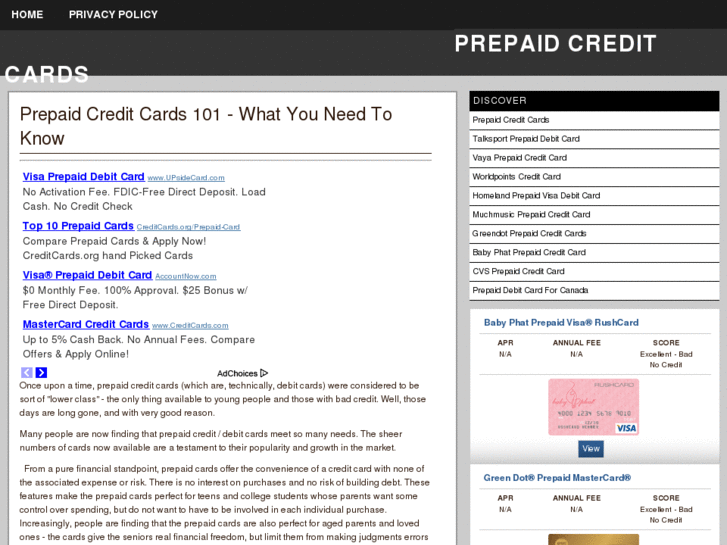 www.prepaid-credit-card-reviews.com