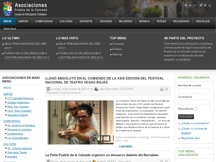 www.puebladelacalzada.org