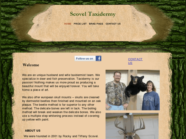 www.scoveltaxidermy.com