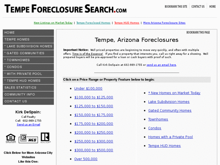 www.tempeforeclosuresearch.com