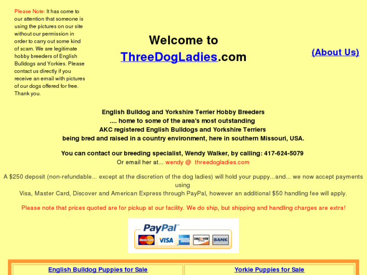 www.threedogladies.com