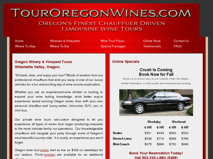 www.touroregonwine.com