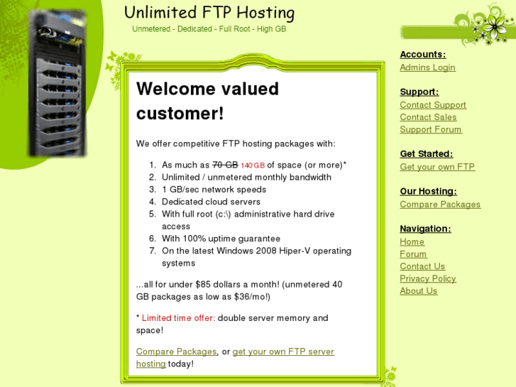 www.unlimitedftphosting.com