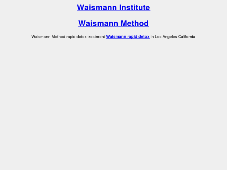 www.waismanninstitute.com