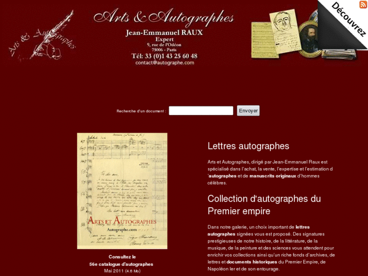 www.autographe.com